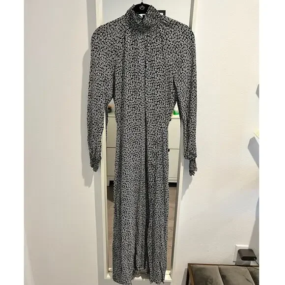 Reformation Georgina Midi Dress Ansel size 4 - Picture 7 of 11